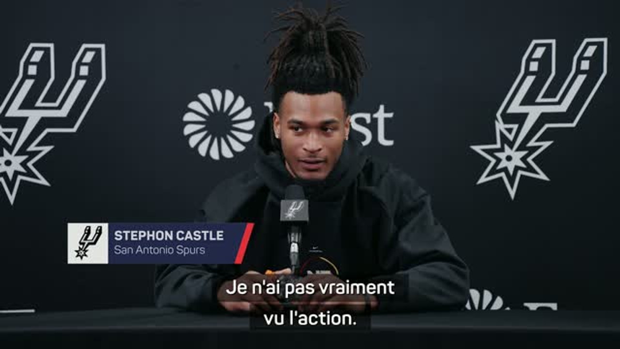 Spurs - Castle et Harper réagissent à la blessure de Wembanyama