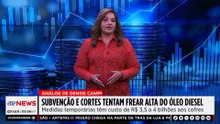 Medidas tentam segurar preço dos combustíveis no Brasil; Denise Campos comenta