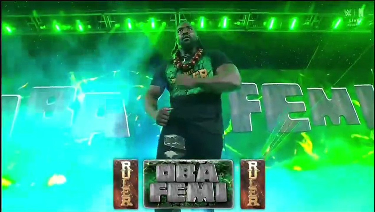 Brock lesnar vs oba femi