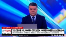 Tarcísio e Bolsonaro divergem sobre nomes ao Senado