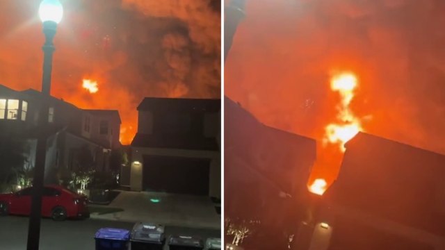 Gigantesco incendio in California: imponente colonna di fumo si leva in cielo