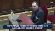 Víctor Ábalos: "No soy custodio del dinero de mi padre, le ayudé cuando se divorció"