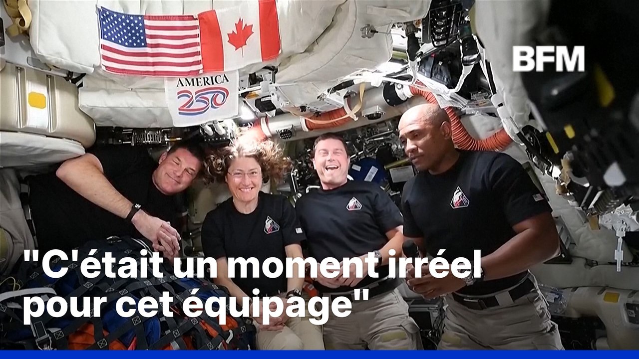 Artemis 2: l'émotion des astronautes après leur tour historique de la Lune