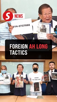Foreign 'ah long' paying runners RM700 to hurl Molotov cocktails
