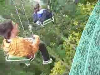 parc astérix chaise volante