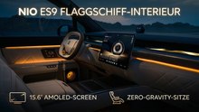Nio ES9: Flaggschiff-SUV zeigt erstmals sein futuristisches Interieur