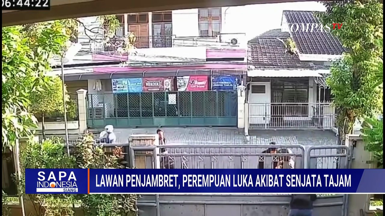 Aksi Penjambretan di Semarang Terekam CCTV, Pelaku Masih Buron | SAPA SIANG