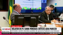 Relator de PL sobre minerais críticos adia parecer