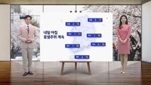 [날씨] 내일 아침 꽃샘추위 계속...일교차 주의 / YTN