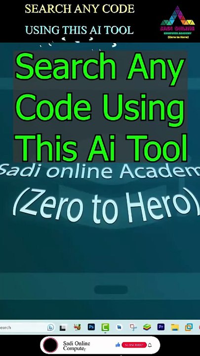 Want to generate any code in seconds? Use this powerful AI tool and save your time! #shorts