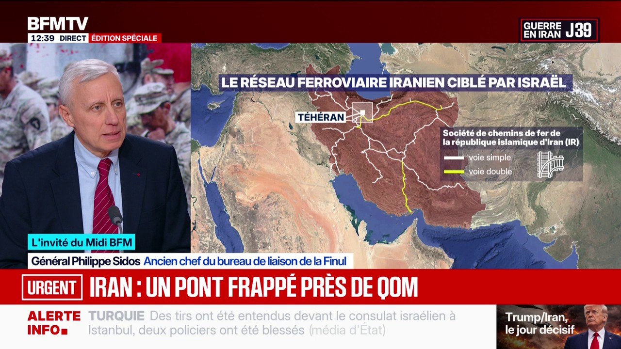 Guerre au Moyen-Orient: "On a, a priori, passé un autre cap", explique le général Philippe Sidos, ancien chef du bureau de liaison de la Finul