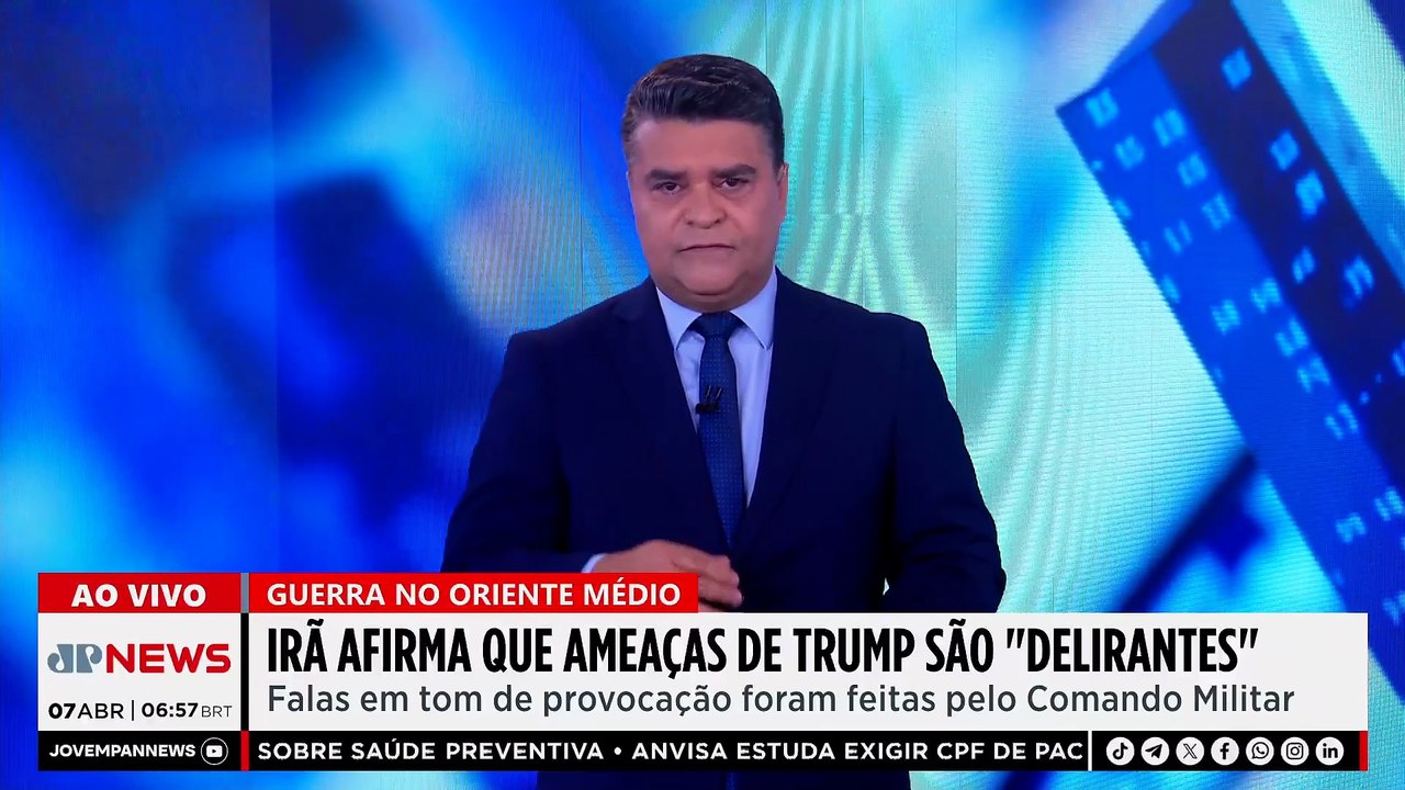 Irã afirma que ameaças de Trump são “delirantes”