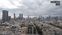 Las alarmas suenan en Tel Aviv mientras ciudadanos corren a ponerse a refugio