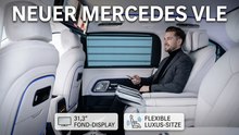 Mercedes VLE (2026) Interieur vorgestellt – Raum, Screens & Komfort