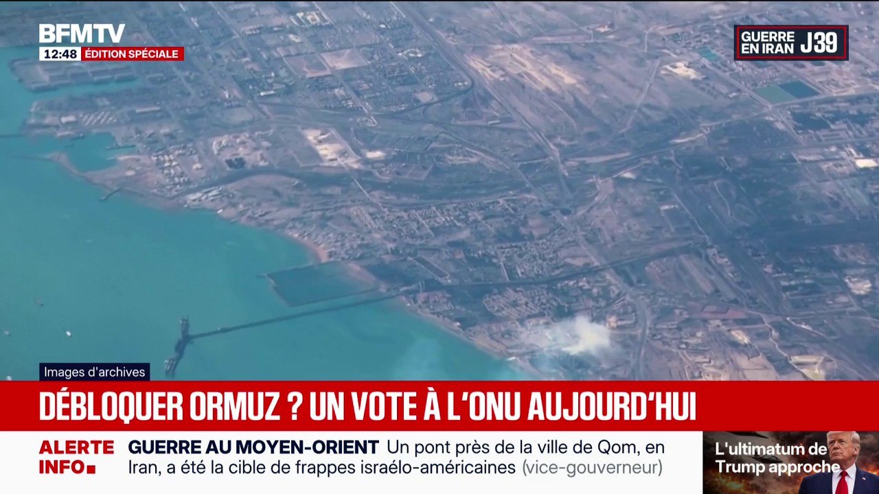 Guerre au Moyen-Orient: un vote attendu au Conseil de sécurité de l’ONU pour tenter de débloquer le détroit d’Ormuz