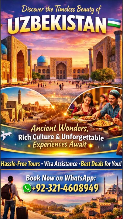 Discover Uzbekistan ✨ | Silk Road Beauty, Cheap Packages & Easy Visa