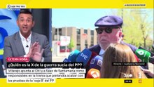 El rifirrafe de Villarejo y Javier Ruiz