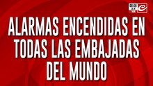 Guerra en medio Oriente: alerta máxima en todas las embajadas del mundo