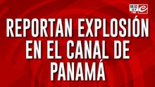 Reportan explosión en el Canal de Panamá... ¿se trata de un atentado?