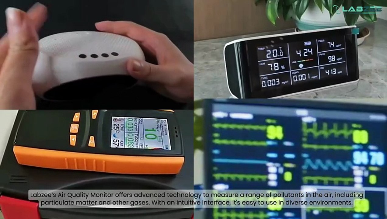 Portable Air Quality Monitors: Accurate, Real-Time Air Monitoring for Health & Safety