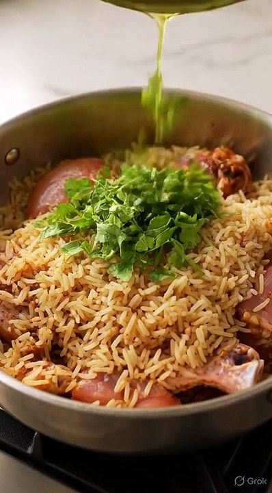 How is Chicken Biryani made?