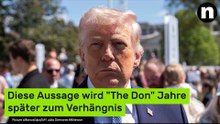 Donald Trump mit eigenen Waffen geschlagen: Diese Aussage wird "The Don" Jahre später zum Verhängnis