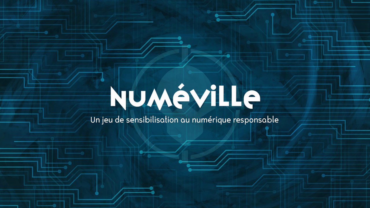 Numéville, jeu de sensibilisation au Numérique Responsable par l'INR
