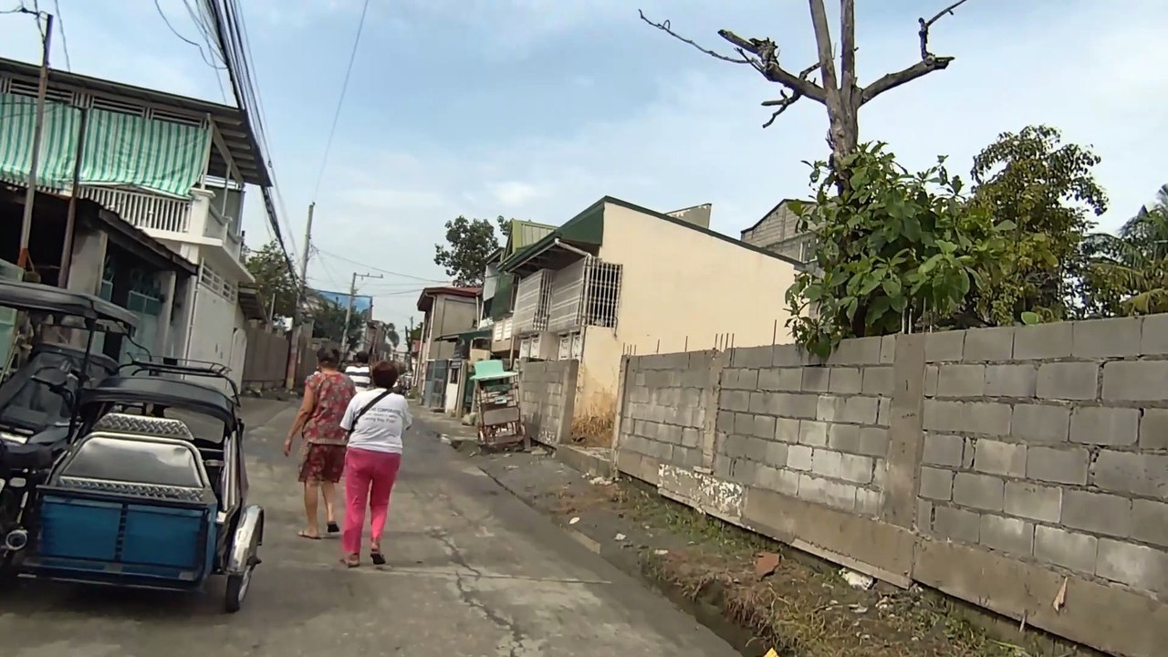Empty Street on Paralaya Street in Santo Tomas, Pampanga, Philippines