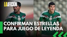 Confirman últimos jugadores para partido de leyendas de México y Brasil en el Estadio Banorte