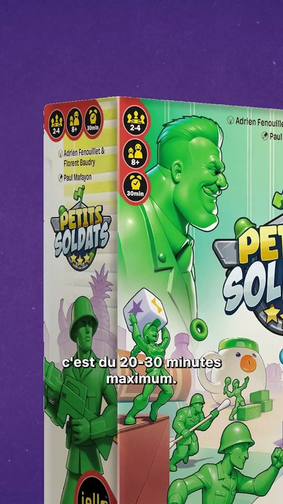 Le jeu des petits soldats (un de mes coups de coeur cette année)