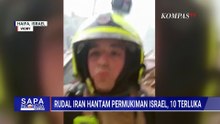 Rudal Iran Hantam Permukiman di Israel, 10 Orang Terluka dan 2 Tewas di Reruntuhan | SAPA MALAM