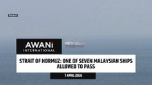 One of seven Malaysian ships allowed to pass Strait of Hormuz