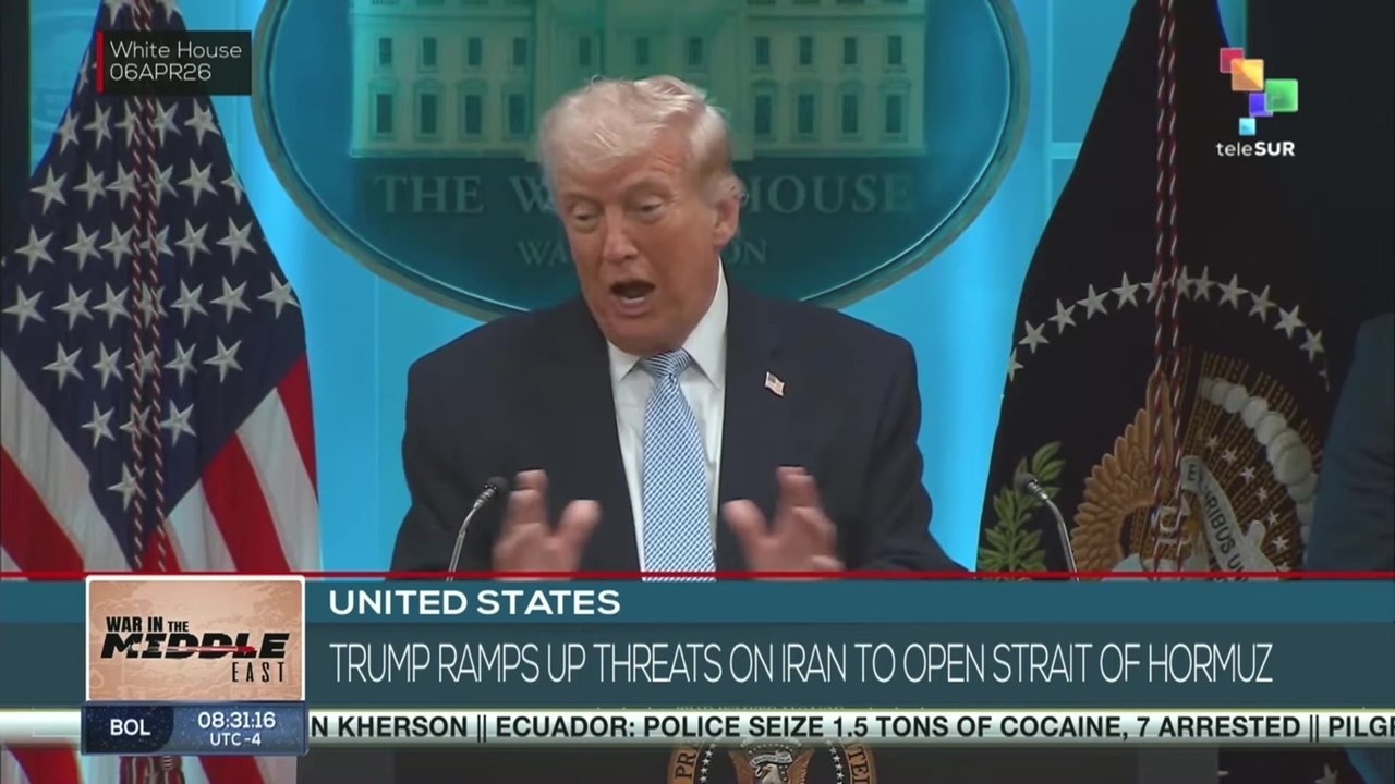 United States | Trump ramps up threats on Iran to open Strait of Hormuz
