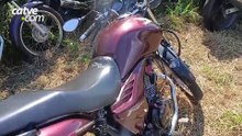 Motocicleta com débitos é apreendida após avançar sinal vermelho em Toledo