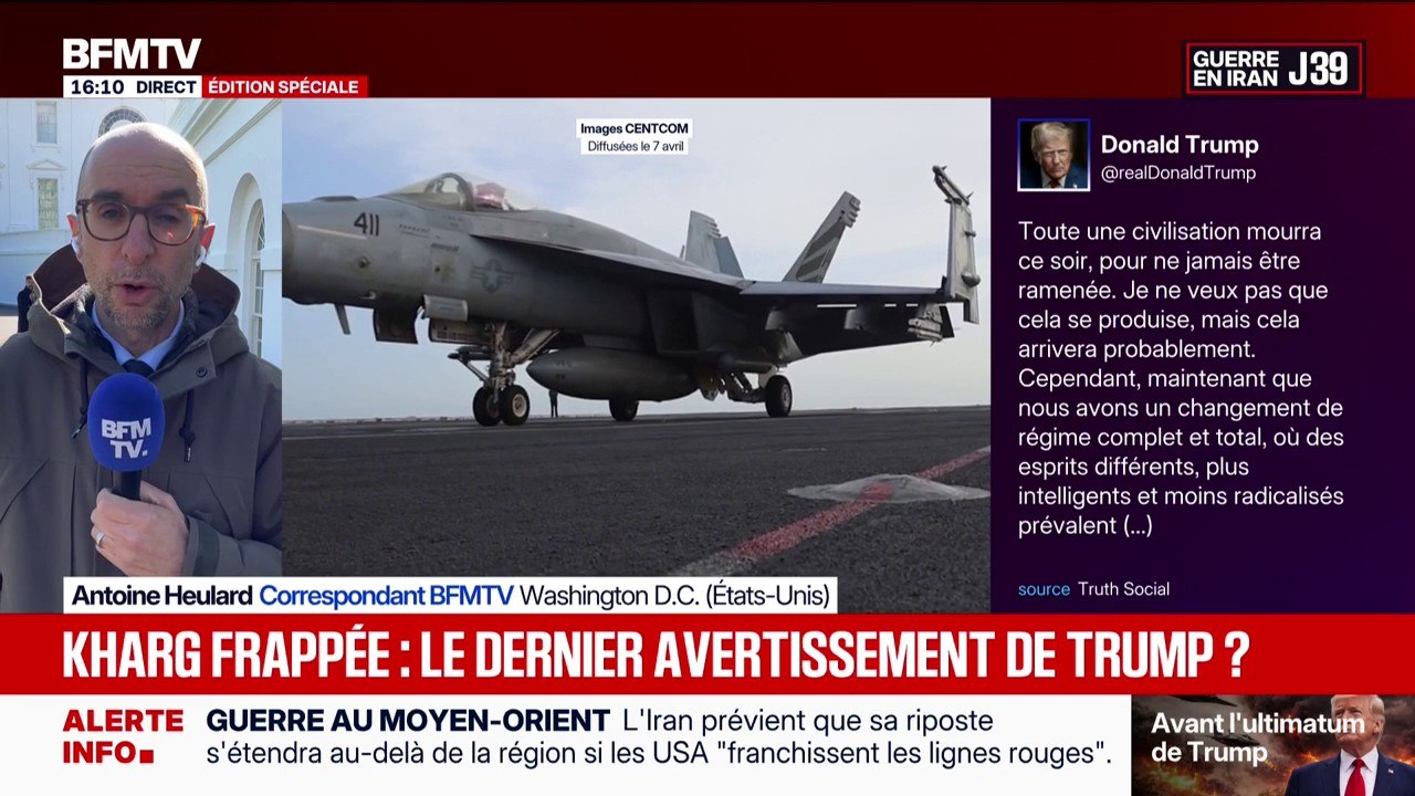 Guerre au Moyen-Orient: Donald Trump intensifie la pression sur l'Iran