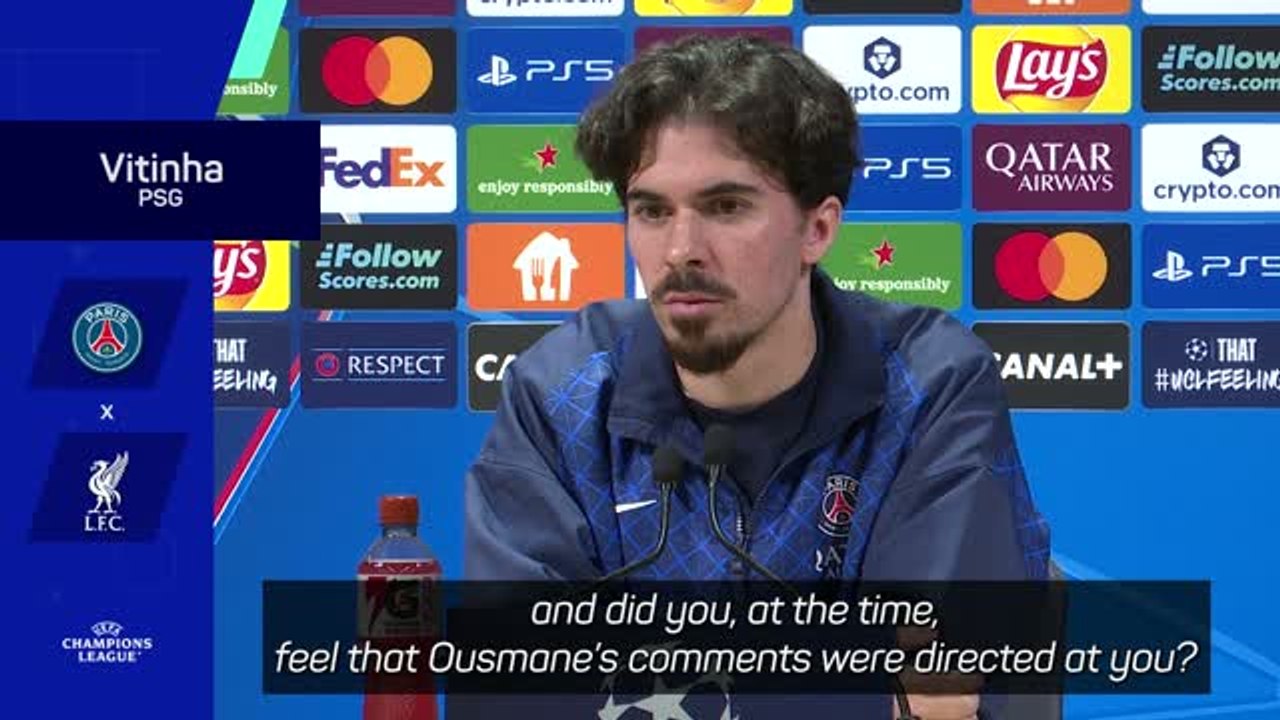 Dembele's criticism has motivated PSG players - Vitinha