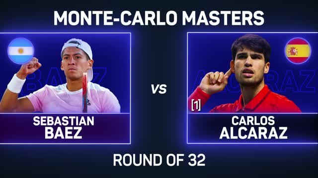 Alcaraz continues dominant clay form in Monte-Carlo opener