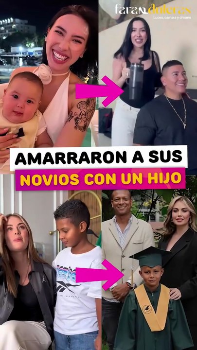 Famosas que pensaron que amarrarían a sus novios con un hijo