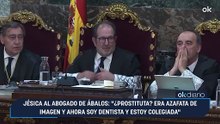 Jésica al abogado de Ábalos:"¿Prostituta? Era azafata de imagen y ahora soy dentista y estoy colegiada"