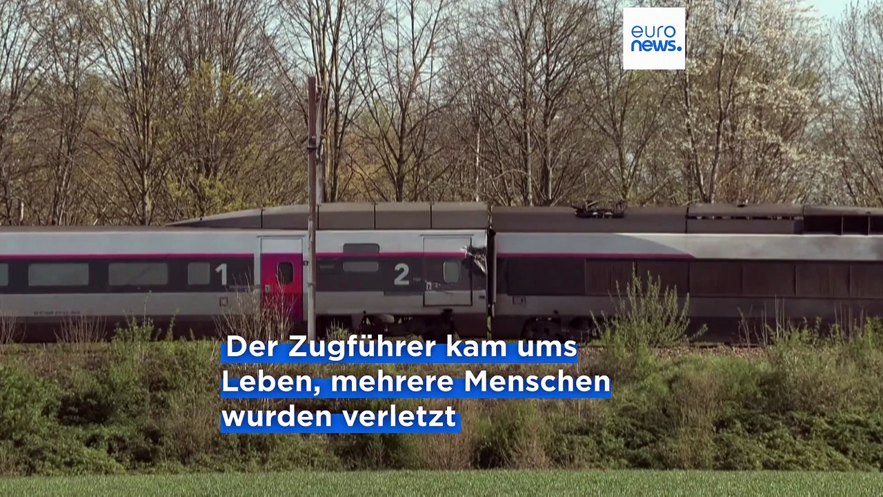 Frankreich: Zug kollidiert mit Militär-LKW – ein Toter, mehrere Verletzte