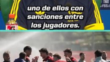 Arteta explica las sanciones en los entrenamientos