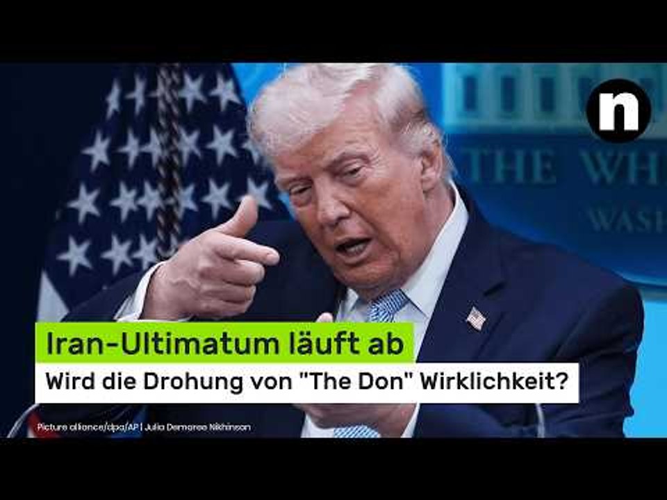 Trump verliert die Geduld: Iran-Ultimatum läuft ab - wird die Drohung von "The Don" Wirklichkeit?