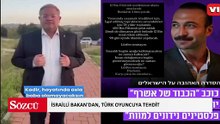 İsrailli Bakan'dan, Türk oyuncuya tehdit!