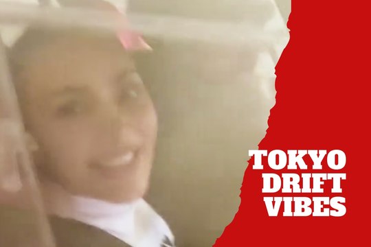 Lewis Hamilton and Kim Kardashian spark buzz with Tokyo Drift-style moment
