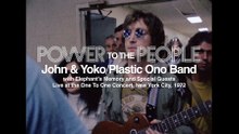 Primer Tráiler Oficial de 'Power To The People: John & Yoko Live In NYC'