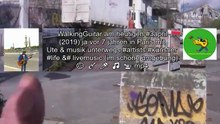 WalkingGuitar am heutigen #3avril (2019) ja vor 7 jahren in Paris mit Ute & musik musique unterwegs künstler (im schöne umgebung)  🎨 🎸 🎤 🎵 📹