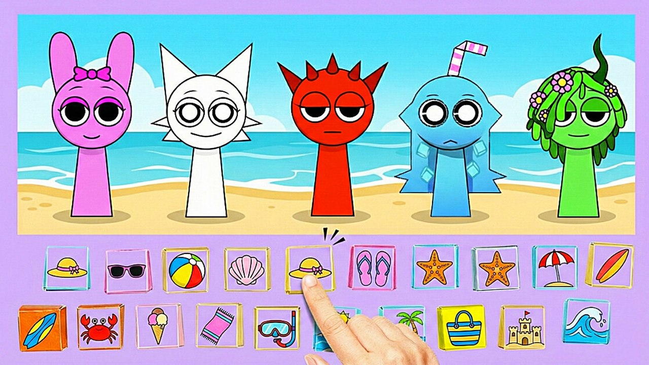 Discover the Sprunki Universe of Fun Gamebooks! *DIY Paper Crafts & Incredibox Adventures*