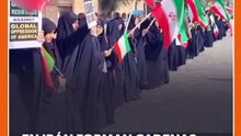 Cadenas humanas en Irán