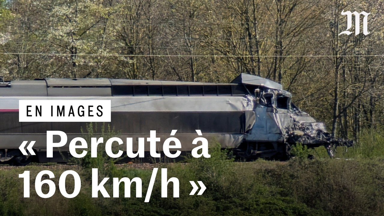 Accident entre un TGV et un poids lourd dans le Pas-de-Calais : les images et témoignages à Bully-les-Mines