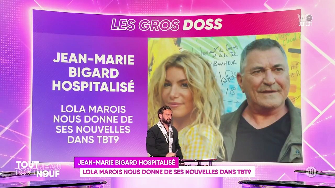 "Les muscles sont à l'arrêt" : Jean-Marie Bigard ne peut pas encore rentrer chez lui, sa femme Lola Marois décrit la situationExclusif - Jean-Marie Bigard et sa femme Lola Marois - Enregistrement de l'émission "La Grosse Rigolade" présentée par C.Hanoun